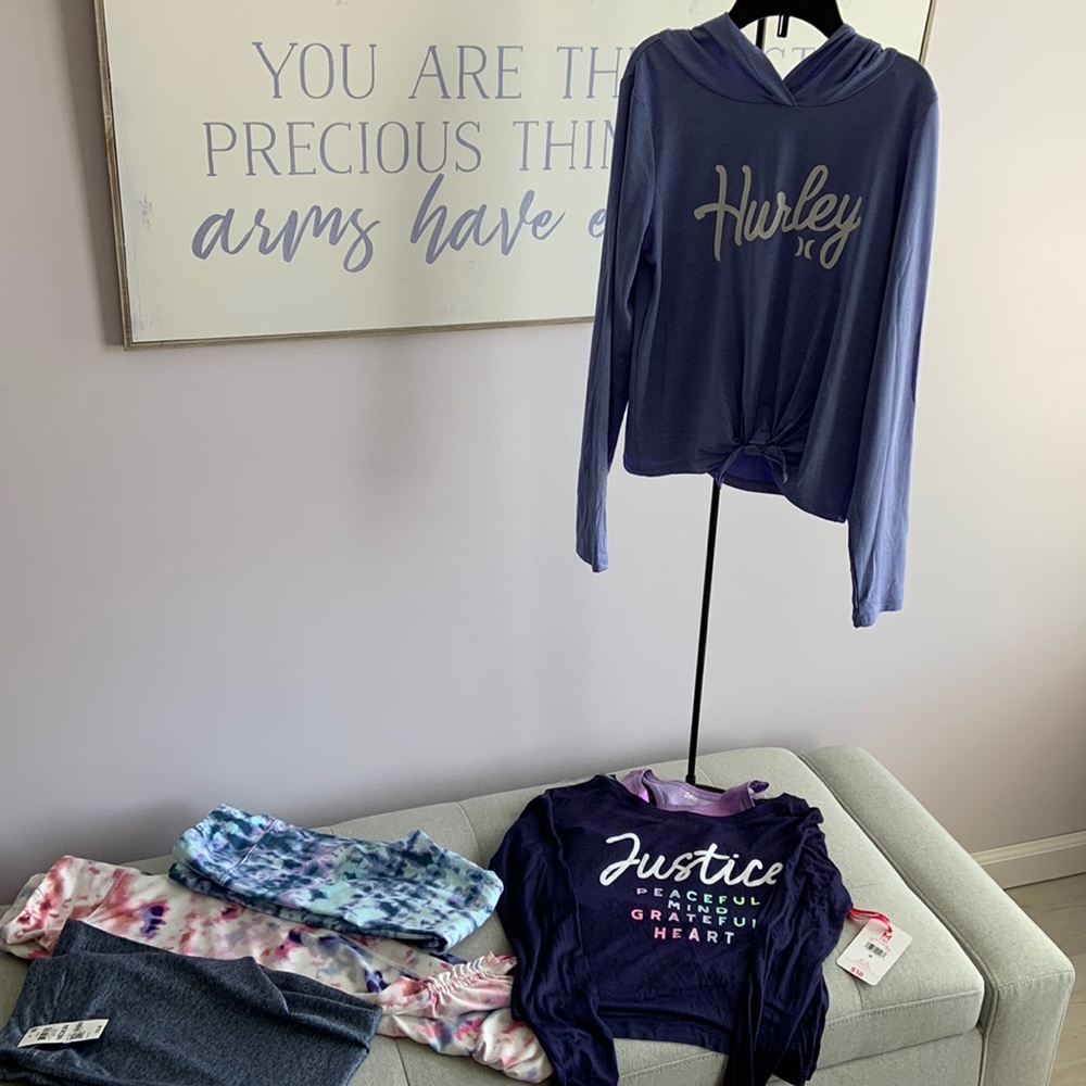 Hurley, Justice, Ideology, SO, and Old Navy Bundle of Girls Active Wear